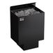 Sawo Nordex NRN-60NS-BL-Z-C Poêle de sauna 6,0 kW – poêle de sauna électrique pour boîtier de commande séparé – 5–9 m³, montage mural, Acier inoxydable foncé