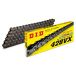 D.I.D Chaîne did 428 vx 146 n gris/gris ouverte