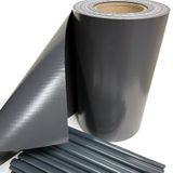 TENAX Twist Inkijkwerende strip van pvc met 25 clips, decoratieve inkijkbescherming voor hekpanelen, hekken, balustrades, balkons en tuinen, 0,19 x 35 m, antraciet
