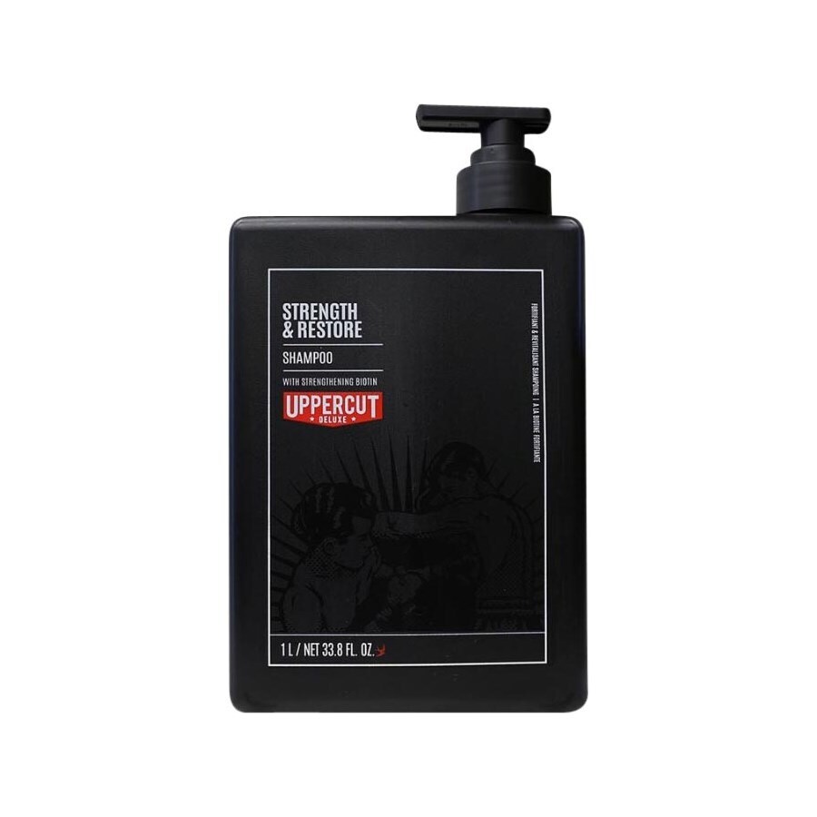 UPPERCUT DELUXE UPPERCUT DELUXE Strength & Restore Shampoo 1000 ml Heren