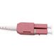 ROLINE Glasvezel Kabel duplex 50/125µm OM4, LC/LC, LSOH, UNIBOOT, violet, 20 m
