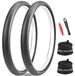 Solidchoice - Set de 2 chambres à air 20/24/26 x 1.75 pouce pour VTT et vélos de ville