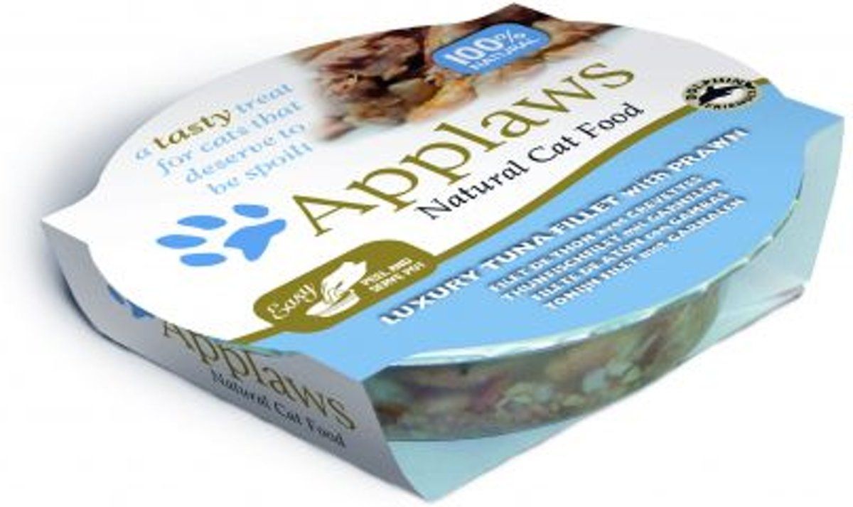 Applaws Cat Pots Tuna/Prawn Kattenvoer - 60 gr