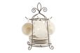 Coppens Icecat kop&schotel set 4 met standaard creme