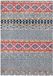 SAFAVIEH Madison MAD614 Modern chic tapijt voor woonkamer, slaapkamer of elk interieur, rechthoekig, 91 x 152 cm, marineblauw/ivoor