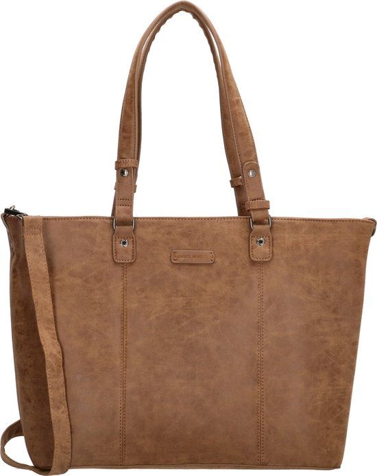 Enrico Benetti Kate Shopper 15 inch laptopvak - 66529 - Camel