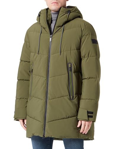 bugatti Herenparka - olijf - maat 48