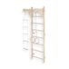 Turnladder voor kinderen en volwassenen (210 cm), wandladder, gebreide ladder voor kinderen en volwassenen, turnringen, 100% ecologisch, made in EU