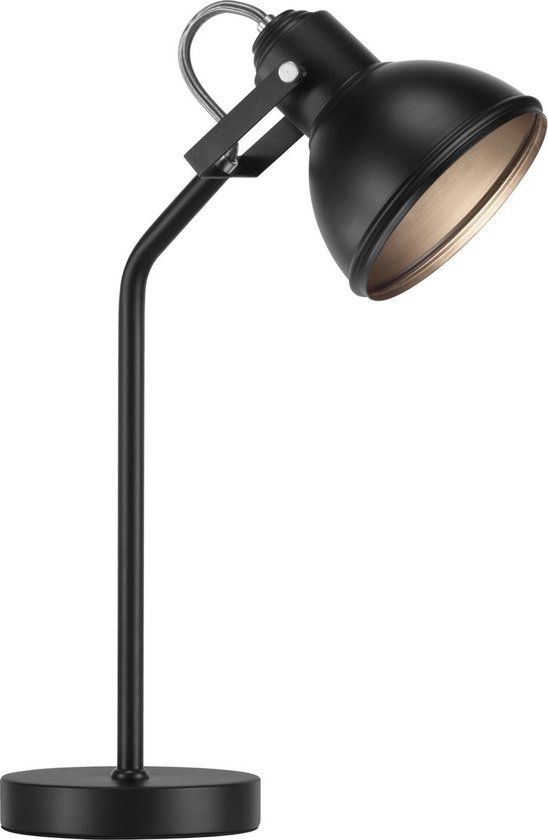 Nordlux Aslak Tafellamp Zwart - E27 - 48cm