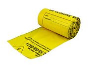 Hanfare CX50/CWMD3 Afvalzak Roll, Medium Duty, 30 L/5 kg, Geel (Pak van 50)