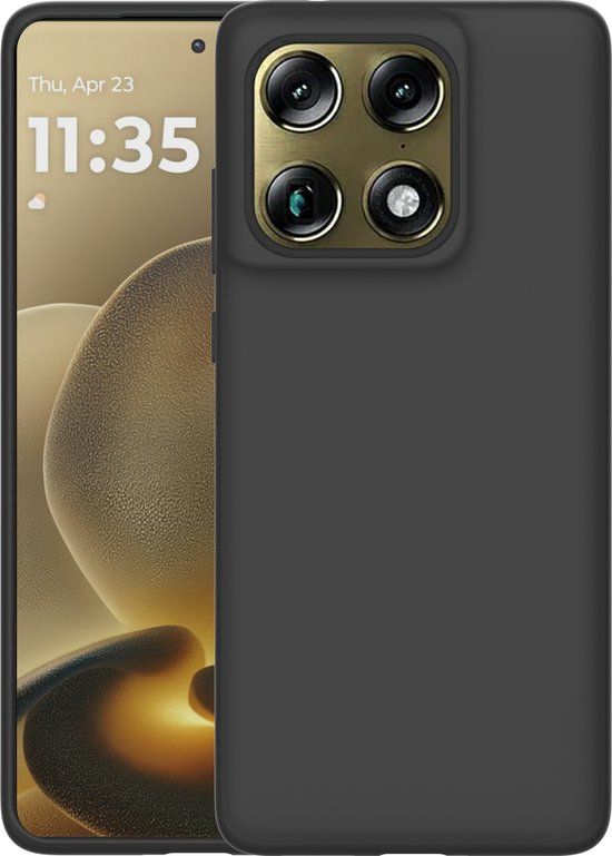 Just in Case TPU Back Cover Zwart Motorola Signature
