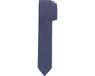 OLYMP extra smalle stropdas - blauw dessin