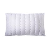 billerbeck Hoofdkussen S20 - kussen in 40 x 80 cm - vezelkussen met gemiddelde ondersteuning - Flockis vezelballen, 100% polyester, wit