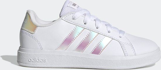 adidas Sportswear Grand Court Lifestyle Tennisschoenen Kinderen Wit Maat 33.5 - Unisex