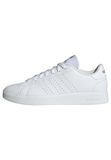adidas Advantage Base 2.0 Herenschoenen, Cloud White / Cloud White / Shadow Navy, 39 1/3 EU