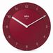 Braun BC06R horloge mural rouge