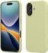 kwmobile telefoonhoesje geschikt voor Apple iPhone 17 - Hoesje met siliconen coating - Smartphone case in pistache