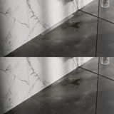 Brauer Douchegoot met Multifunctioneel Rooster en Flens Voor Wandmontage - 70 cm - Rvs Geborsteld