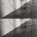 Brauer Douchegoot met Multifunctioneel Rooster en Flens Voor Wandmontage - 70 cm - Rvs Geborsteld