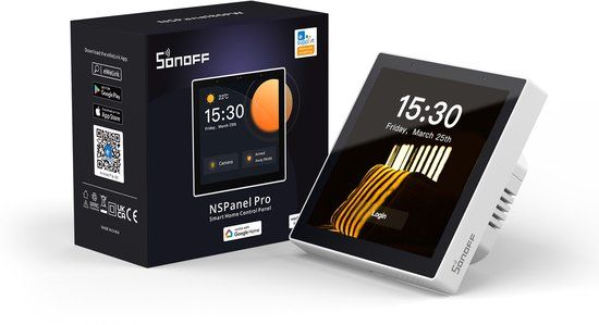 Sonoff NSPanel Pro Smart Home Bedieningspaneel - Wit