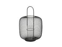 Broste Copenhagen Bodemlantaarn, metaal, zwart, 48 x 33,5 cm