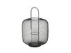 Broste Copenhagen Bodemlantaarn, metaal, zwart, 48 x 33,5 cm