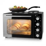 Emerio MO-125236.4 Mini-oven - 32L - 2 Kookplaten - Hetelucht - Boven- & Onderwarmte - Zwart