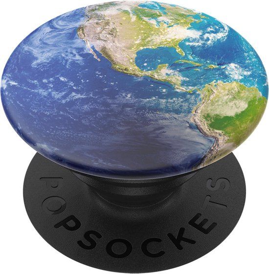 PopSockets PopGrip PopTop Telefoon Greep en Standaard Put A Spin On Blauw Groen