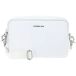 MANDARINA DUCK Mellow Leather Crossbody Camera Bag Blanc wit