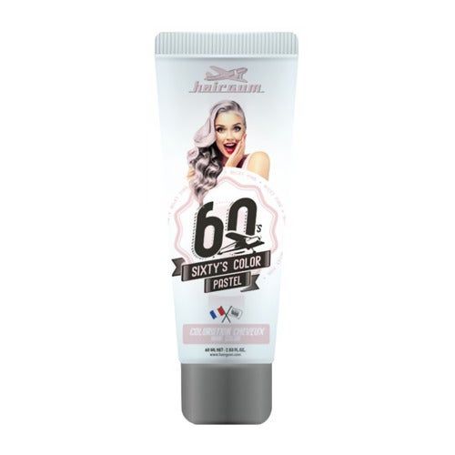 Hairgum Sixty's Semi-permanente kleuring - Milky Pink - 60 ml