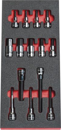 Facom Module schroevendraaierdoppen 1/2" 6-kant - MODM.SHPB