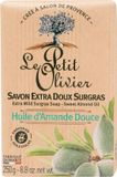 Le Petit Olivier Sweet Almond Oil Extra Mild Surgras Soap - 250.0g