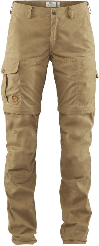Fjällräven Karla Pro Afritsbroek Dames - dark sand EU 46 - 2019