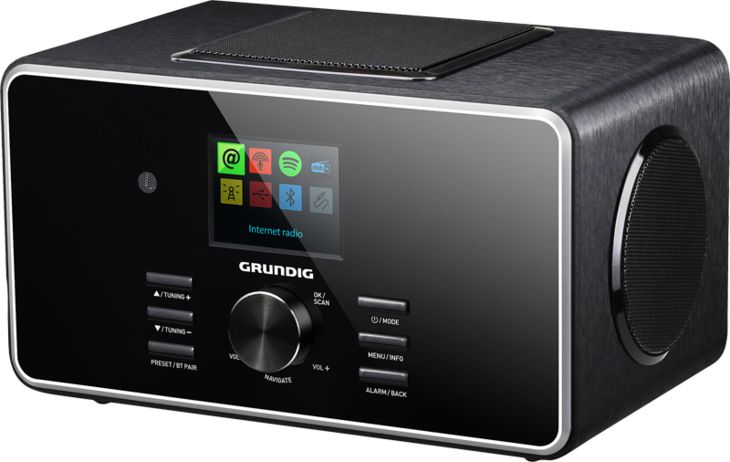 Grundig DTR 6000 X - Draagbare Internetradio met Bluetooth en Kleurendisplay - Zwart