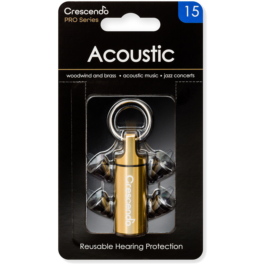 Crescendo PR-1568 PRO Acoustic 15 dB gehoorbescherming