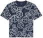 Schiesser Dames Shirt 1/2 Korte Mouw Ronde Hals Multicolour 2 Katoen Maat 40