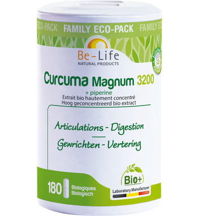 Be-Life Curcuma magnum 3200 & piperine bio (180SFT)