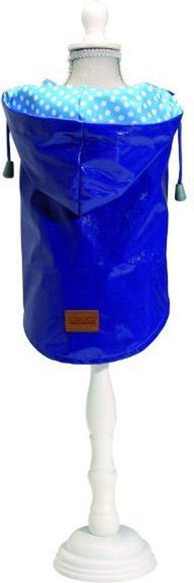 Croci Hondenjas Regenjas Raindrop Blauw 30 cm