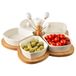 Plat voor dips, sauzen en kleine hapjes. Serveerschaaltjes