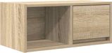 vidaXL TV-meubel 60x31x25,5 cm bewerkt hout sonoma eikenkleurig