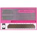Stylophone Pink - De originele elektronische zaksynthesizer - speciale editie