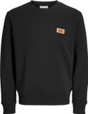 JACK&JONES JJRUSH SWEAT CREW NECK Heren Zwart L