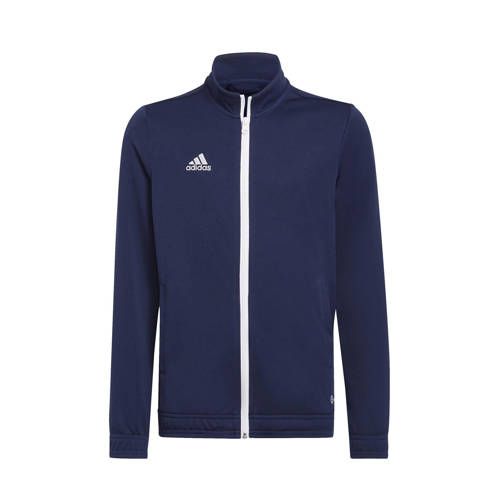 adidas Performance Junior sportvest donkerblauw/wit