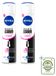 NIVEA 2 x Invisible Black & White Clear Antitranspirant Spray 150 ml