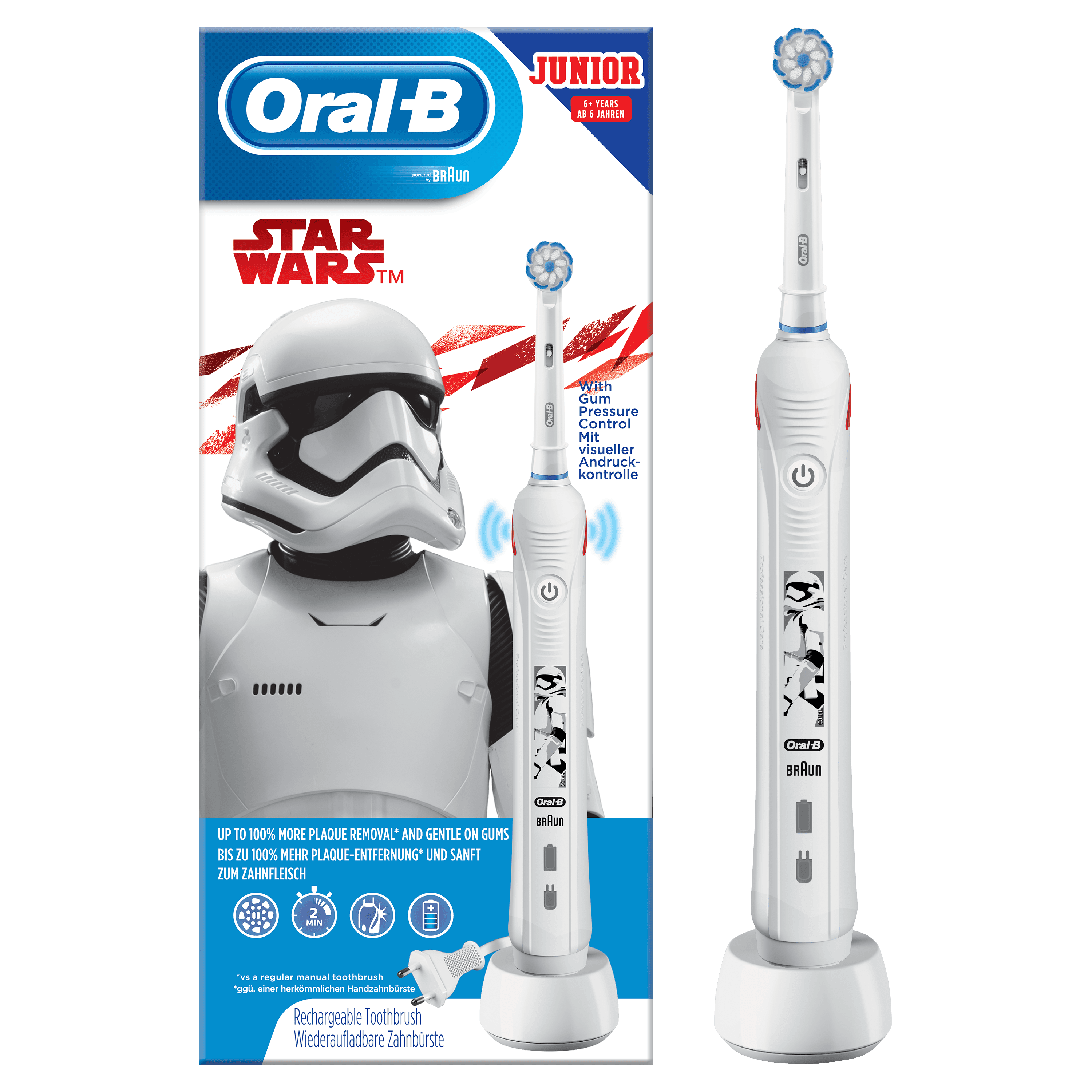Oral-B Junior Star Wars Elektrische Tandenborstel - Vanaf 6 Jaar