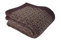 Plaid Homemania Plaid en deken, materiaal kunststof, paars, A queensize, 170 x 130 x 0,1 cm