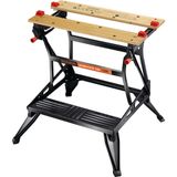 Black & Decker Workmate WM626 Woodworking Workbench - Steel, Black, Foldable - 250 kg Max Load