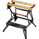 Black & Decker Workmate WM626 Woodworking Workbench - Steel, Black, Foldable - 250 kg Max Load