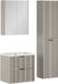 Vicco Meuble de salle de bain Ruford, Cachemire, 4 pièces