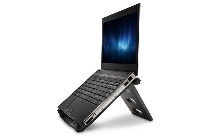 Kensington SmartFit® Easy Riser laptopstandaard met koeling - Zwart